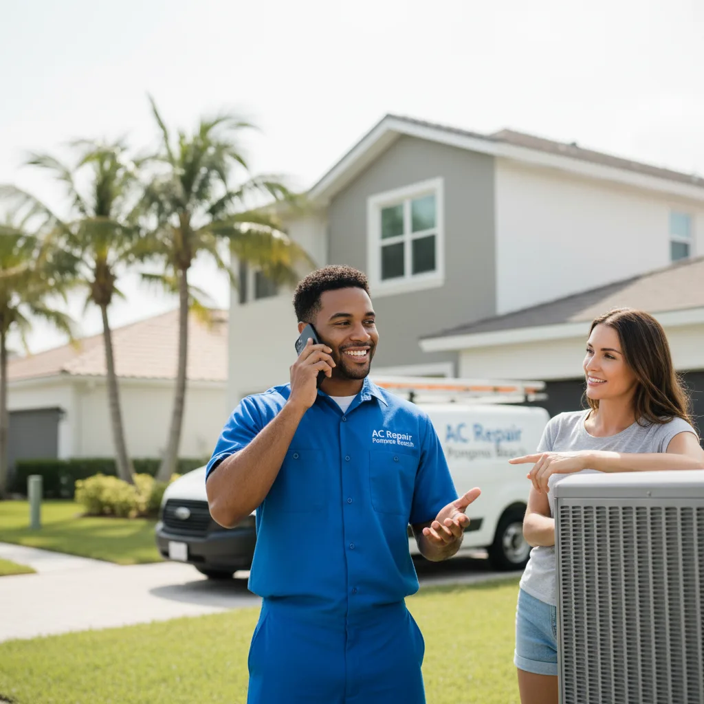 AC Repair Pompano Beach customer support in Sellersburg